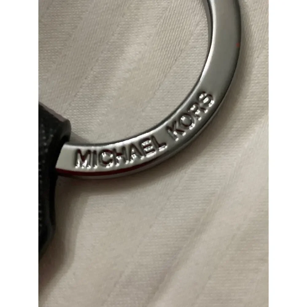 MICHAEL KORS GRAY, TAN, BLACK CAMO KEY CHAIN